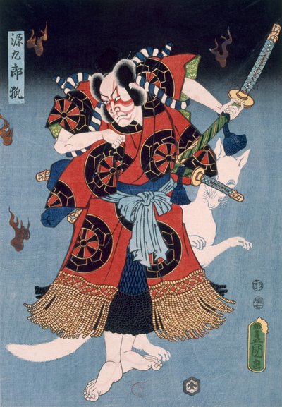 The Warrior by Utagawa Kunisada
